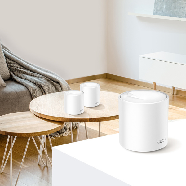 Alternative view of TP-LINK Home Mesh Wi-Fi System Deco X60, 5400Mbps AX5400, Ver. 3.2, 2τμχ