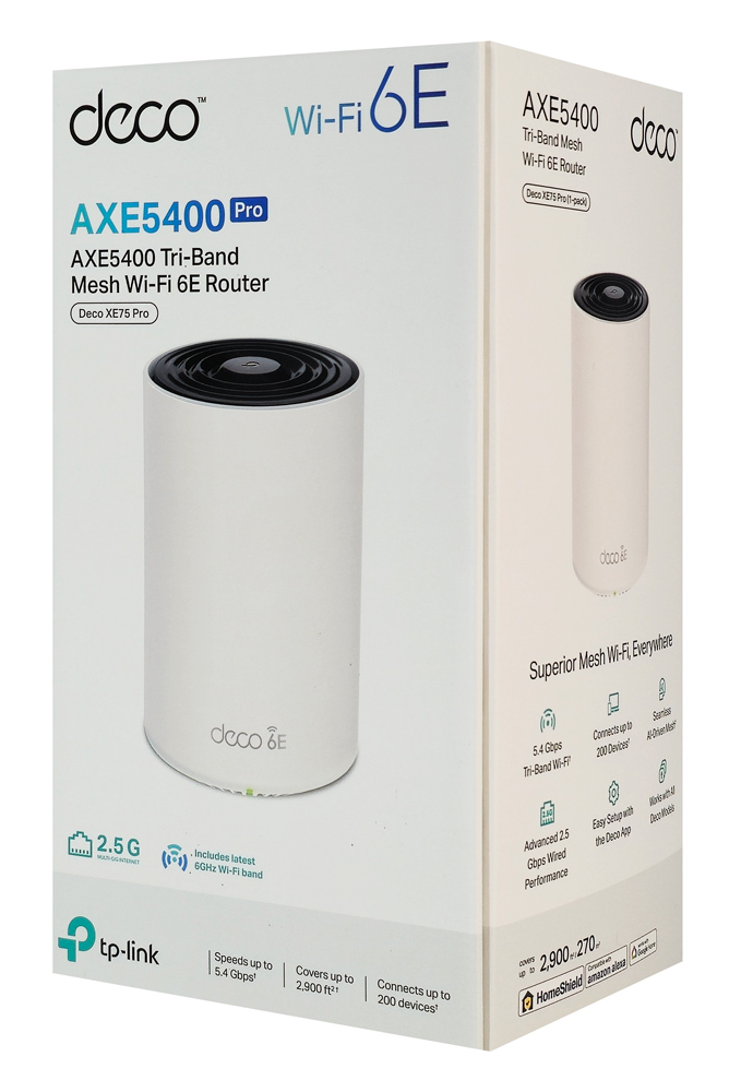 TP-LINK Home Mesh WiFi 6E System Deco XE75 Pro, 5400Mbps AXE5400, V3.0 - Image 3