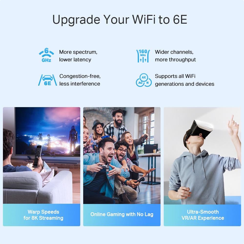 TP-LINK Home Mesh WiFi 6E System Deco XE75 Pro, 5400Mbps AXE5400, V3.0 - Image 5