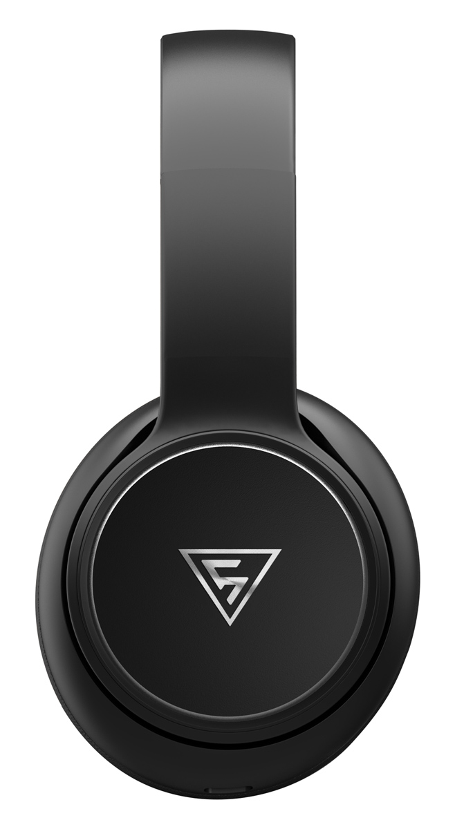 DOQAUS headphones DESIGN 3, ασύρματα & ενσύρματα, Φ40mm, 600mAh, μαύρα - Image 3