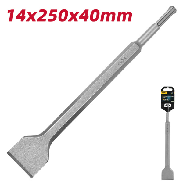 Alternative view of DELI καλέμι DH-YBZ40250-E1 για κρουστικό δράπανο, SDS Plus, 40mm, 250mm