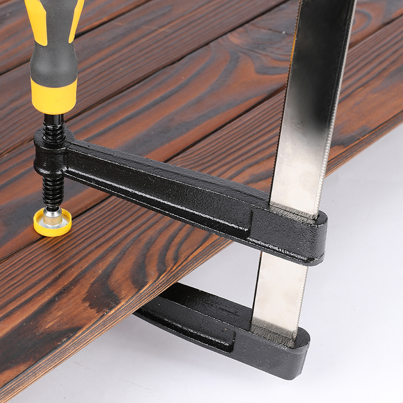 DELI σφιγκτήρας τύπου F DL110525 με μέγιστο άνοιγμα 250mm, μαύρος - Image 2