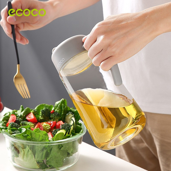 Alternative view of ECOCO γυάλινο δοχείο λαδιού-ξιδιού E1810, 1000ml, γκρι