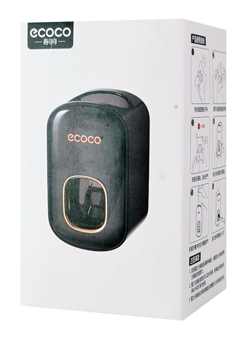 ECOCO διανεμητής οδοντόκρεμας E2232, μαύρος - Image 5