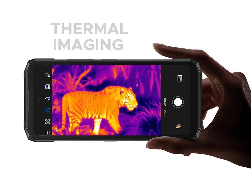 DOOGEE smartphone Fire 6, 6.56", 6/256GB, 10400mAh, IP68/IP69K, μαύρο - Image 2