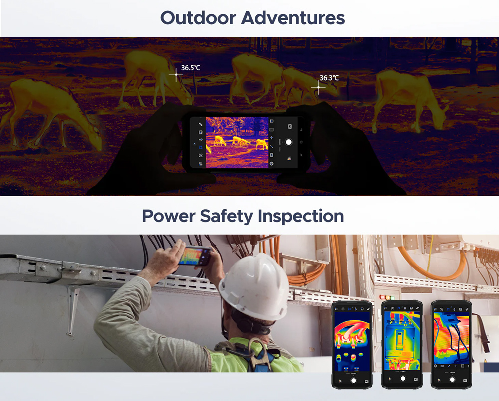 DOOGEE smartphone Fire 6, 6.56", 6/256GB, 10400mAh, IP68/IP69K, μαύρο - Image 8
