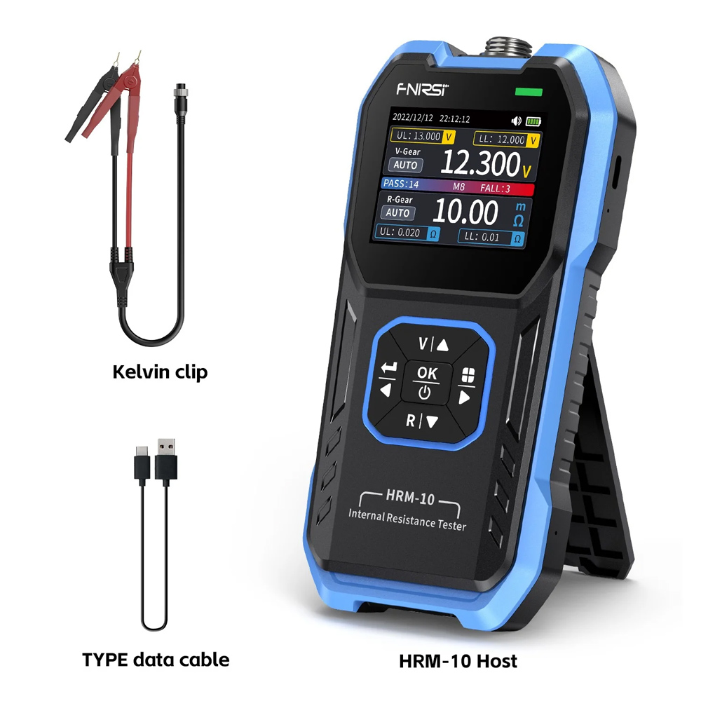 FNIRSI tester μπαταριών HRM-10, επαναφορτιζόμενο - Image 7