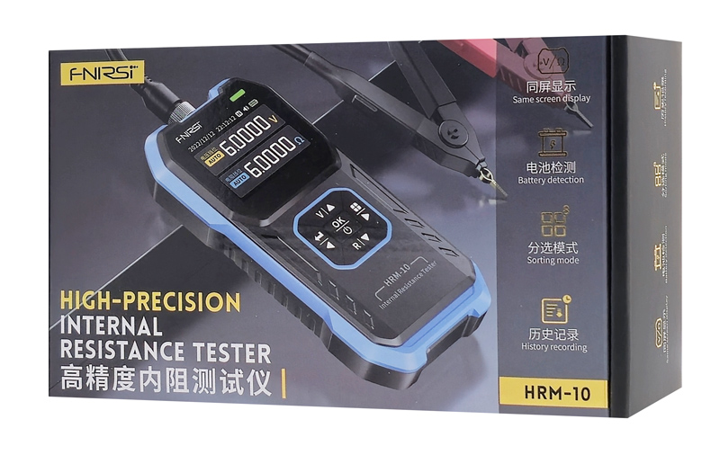 FNIRSI tester μπαταριών HRM-10, επαναφορτιζόμενο - Image 8