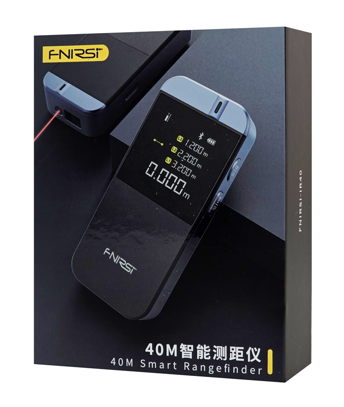 FNIRSI laser μετρητής απόστασης IR40, επαναφορτιζόμενος, 40m - Image 7