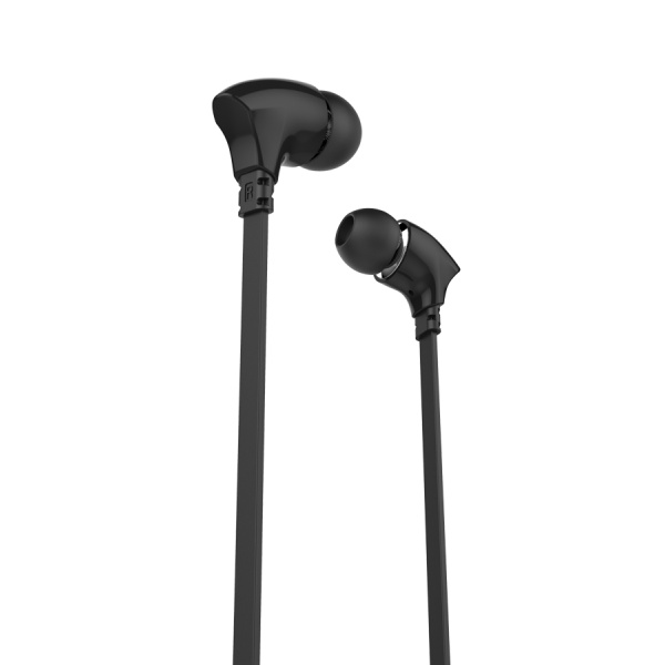 Alternative view of CELEBRAT earphones με μικρόφωνο G3, 3.5mm σύνδεση, Φ10mm, 1.2m, μαύρα