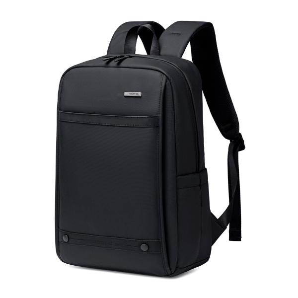 GOLDEN WOLF τσάντα πλάτης GB00705 με θήκη laptop 15.6", 17L, μαύρη