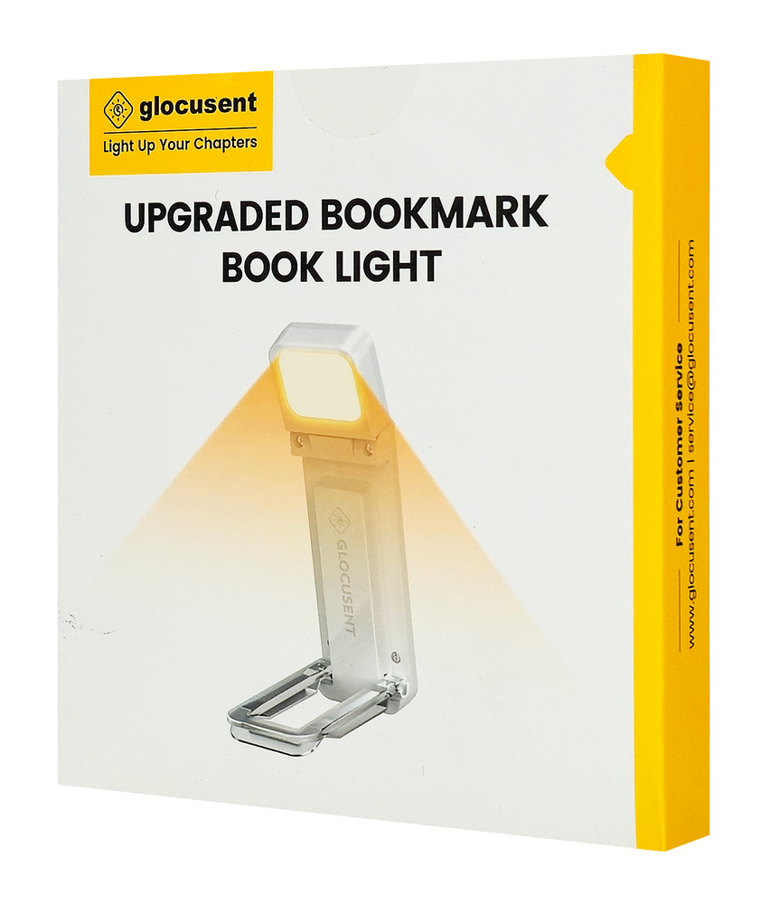 GLOCUSENT LED φακός διαβάσματος GLCSNTA2802, επαναφορτιζόμενος, έως 24lm, λευκός - Image 8