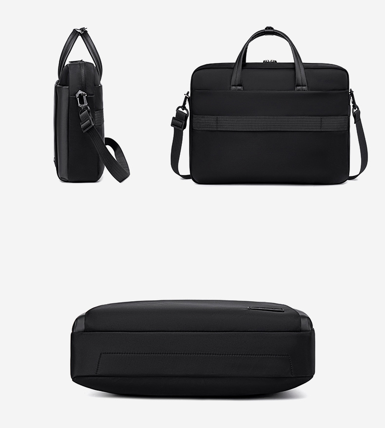 ARCTIC HUNTER τσάντα ώμου GWB00848 με θήκη laptop 15.6", 9L, μαύρη - Image 7