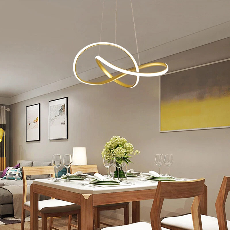 POWERTECH LED φωτιστικό οροφής HLL-0208, 48W, 4000K, Φ50cm x 120cm, χρυσό - Image 3