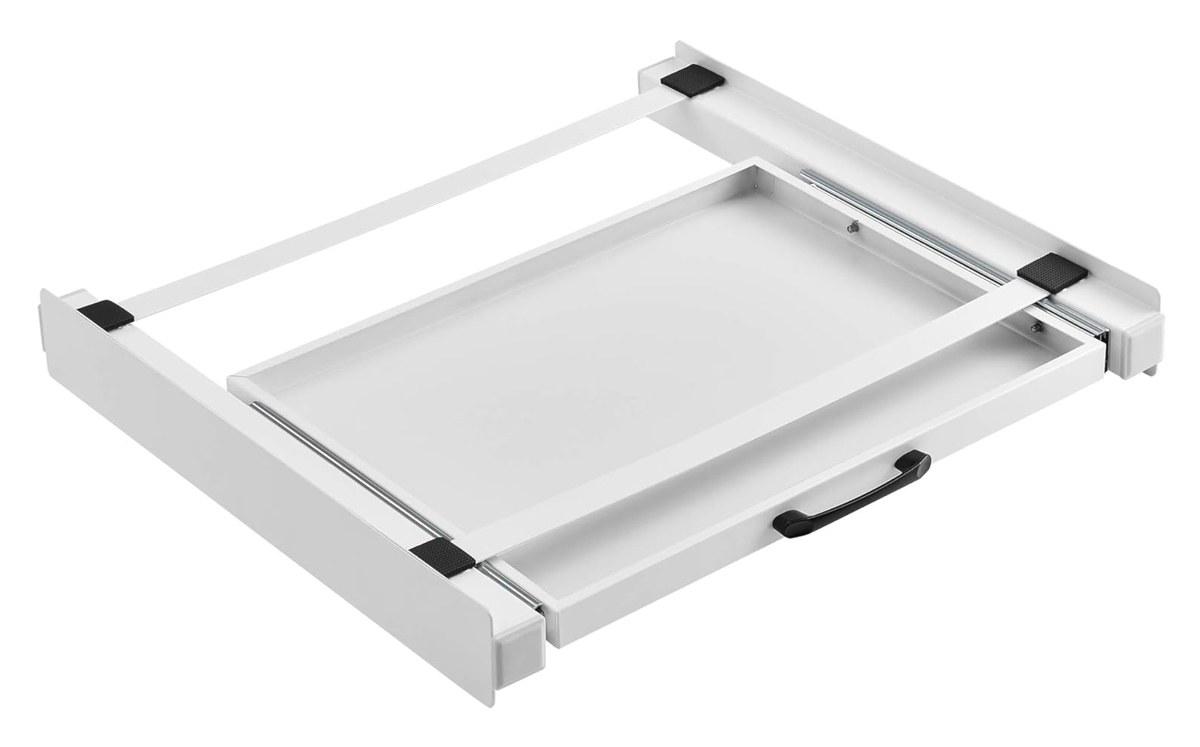 HOME USE συνδετικό πλυντηρίου/στεγνωτηρίου HUH-0194 με συρτάρι, 60x54x7.5cm - Image 4