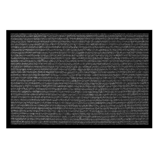HOME USE πατάκι εισόδου HUH-0207, αντιολισθητικό, 60x40cm, 6mm πάχος, γκρι