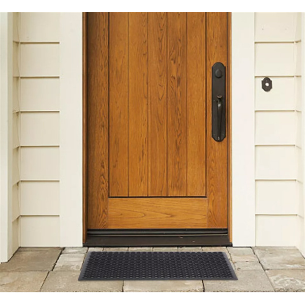 Alternative view of HOME USE πατάκι εισόδου HUH-0210, αντιολισθητικό, καουτσούκ, 90x60cm, 8mm πάχος, μαύρο