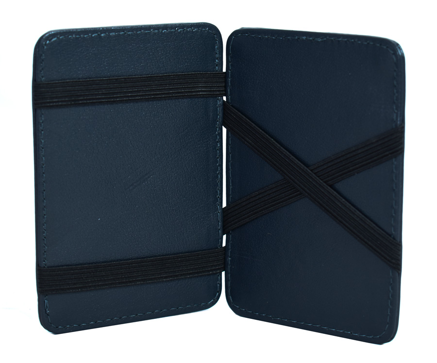 INTIME έξυπνο πορτοφόλι IT-014, RFID, δερμάτινο, μπλε - Image 2
