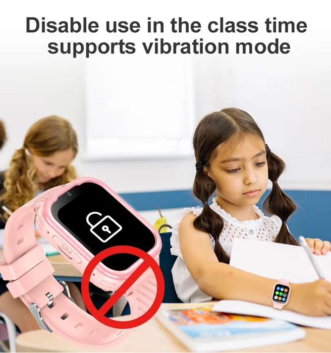 INTIME GPS smartwatch για παιδιά IT-062, 1.85", κάμερα, 4G, IPX7, μπλε - Image 5
