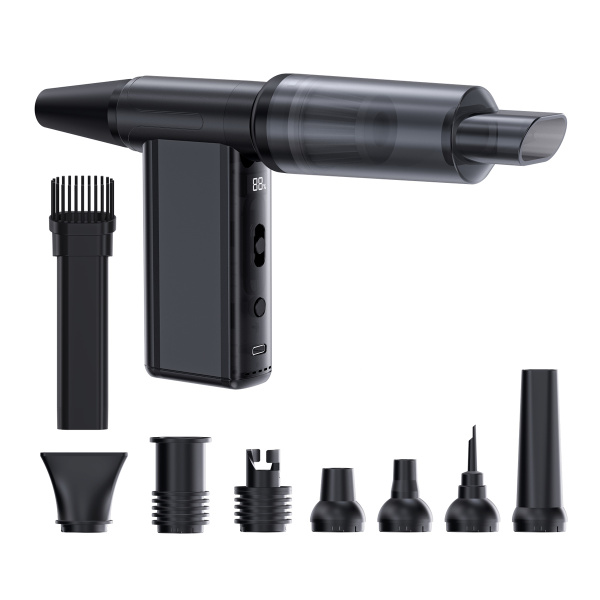 KINZIR 2 σε 1 σκουπάκι χειρός & air duster AD51, 180W, 4000mAh, μαύρο