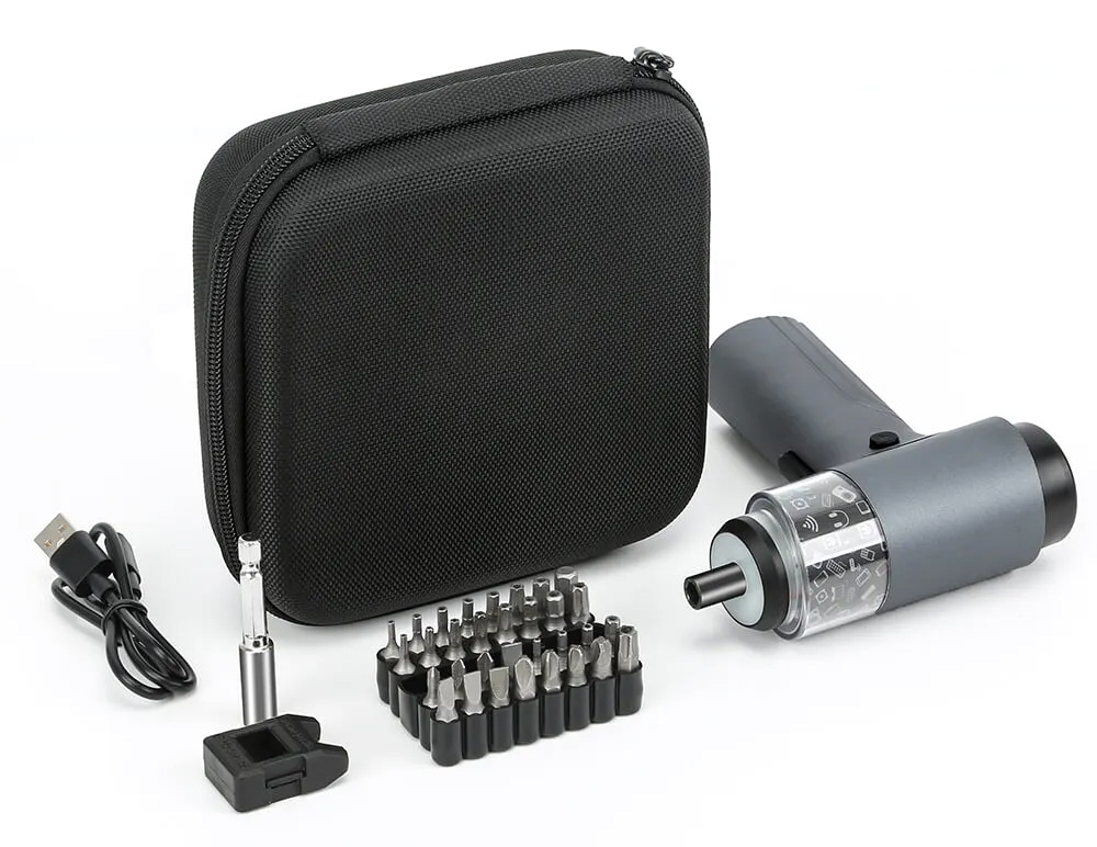 KINGSDUN σετ ηλεκτρικό κατσαβίδι KS-882055 με LED φακό, 2500mAh, 35 σε 1 - Image 8
