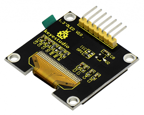 KEYESTUDIO OLED graphic display module KS0056, 1.3", 128x64 - Image 3