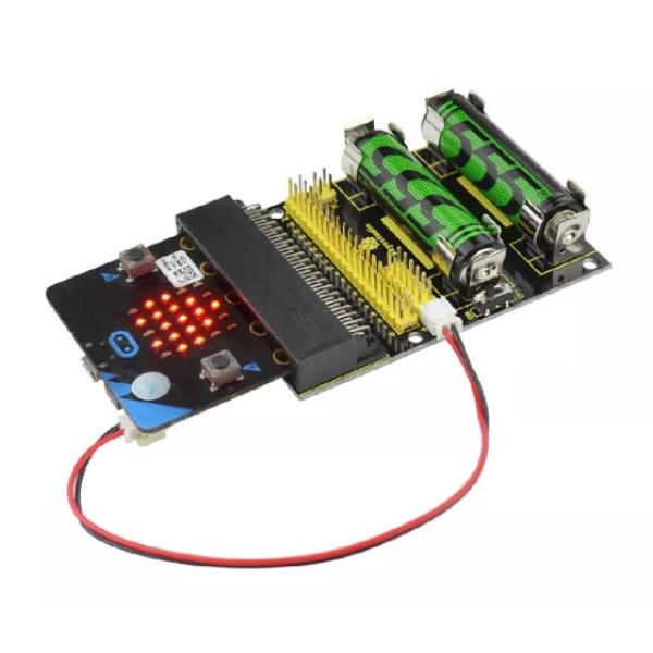 Alternative view of KEYESTUDIO power supply shield KS0294 για Micro:bit