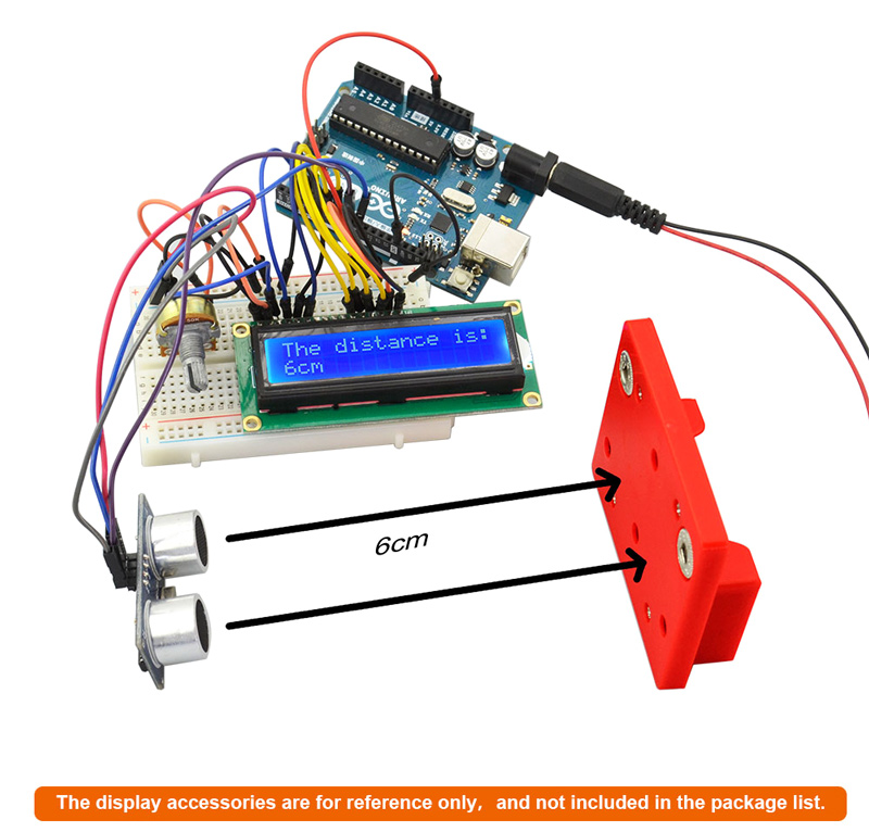 KEYESTUDIO HR-SR04 ultrasonic module KS0328, μπλε, 3τμχ - Image 3