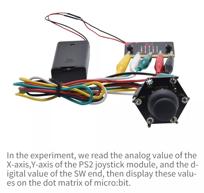 KEYESTUDIO honeycomb PS2 joystick module KS0481 για Micro:bit - Image 3