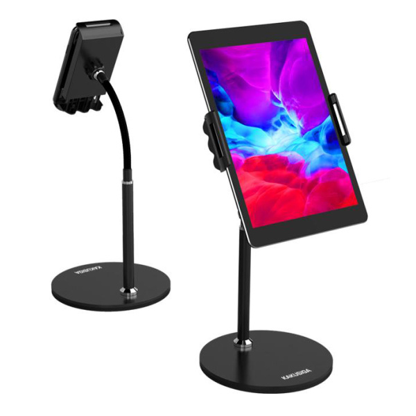 Alternative view of KAKUSIGA επιτραπέζια βάση smartphone/tablet KSC-463, μαύρη