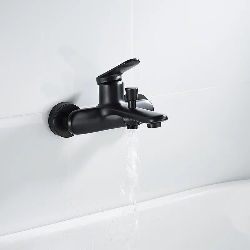 BRUNO μπαταρία τοίχου μπάνιου M31570-235H, αναμεικτική, μαύρη - Image 6