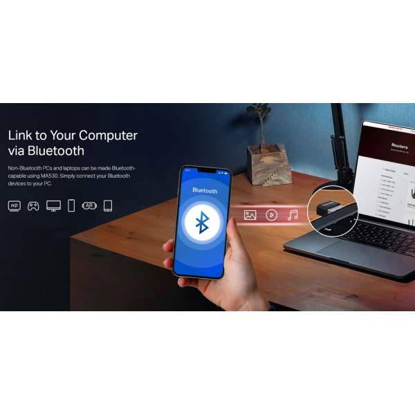 Alternative view of MERCUSYS Nano USB Adapter, Bluetooth 5.3 , V.1.0
