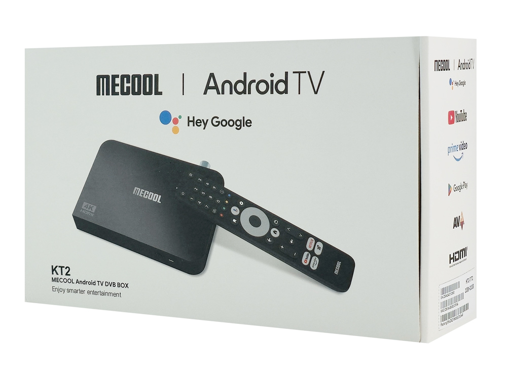 MECOOL TV Box KT2 με ψηφιακό δέκτη DVB-T2, 4K, 2/32GB, WiFi, Google/Netflix πιστοποίηση, Android 11 - Image 7
