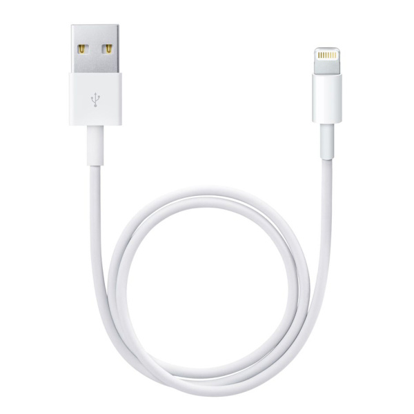 FOXCONN καλώδιο Lightning σε USB MD818ZM/A, 1m, λευκό