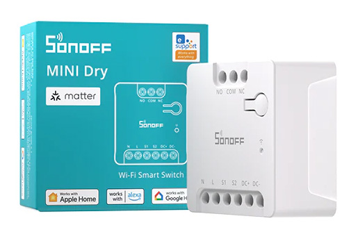 SONOFF smart διακόπτης MINI-D, WiFi, συμβατός με Matter, λευκός - Image 8