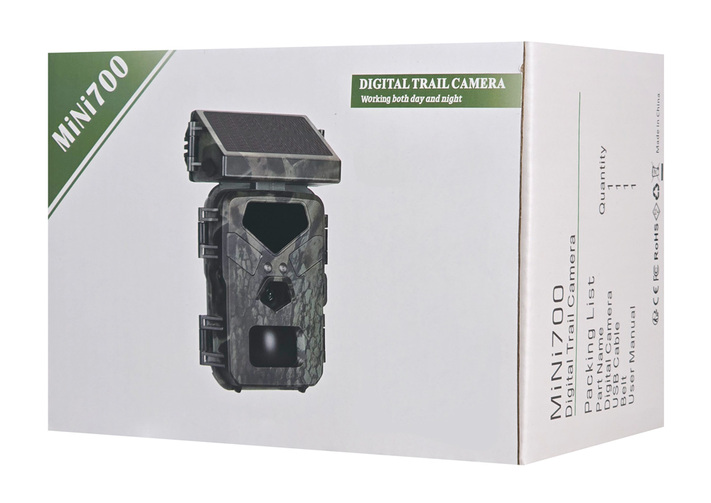 SUNTEK ηλιακή κάμερα κυνηγού MINI700, PIR, 20MP/1080p, SD, IP65 - Image 5