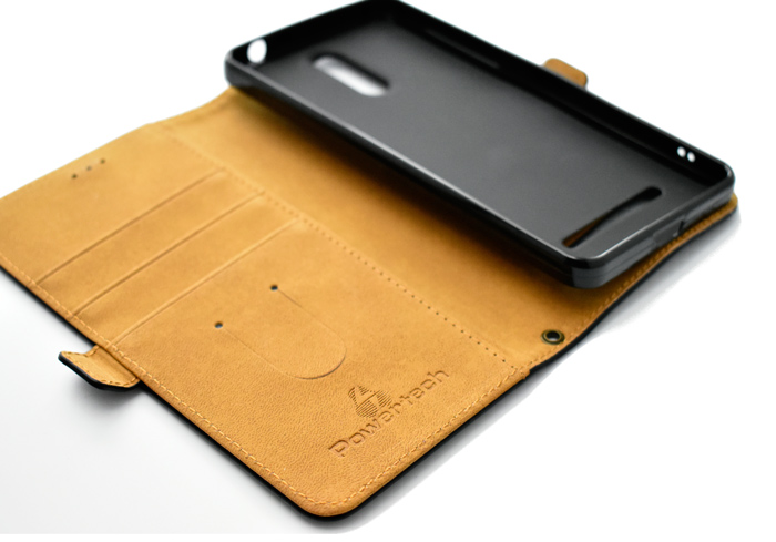 POWERTECH Θήκη Elegance Leather για Leagoo M8/M8 Pro, Black - Image 2