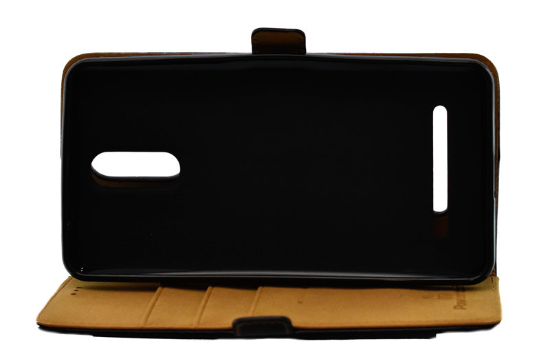 POWERTECH Θήκη Elegance Leather για Leagoo M8/M8 Pro, Black - Image 3