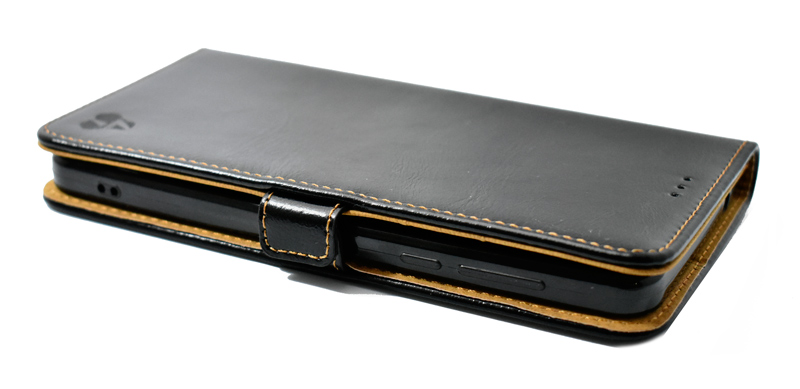 POWERTECH Θήκη Elegance Leather για Leagoo M8/M8 Pro, Black - Image 4