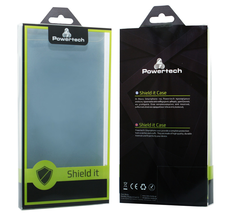 POWERTECH Θήκη Elegance Leather για Leagoo M8/M8 Pro, Black - Image 5