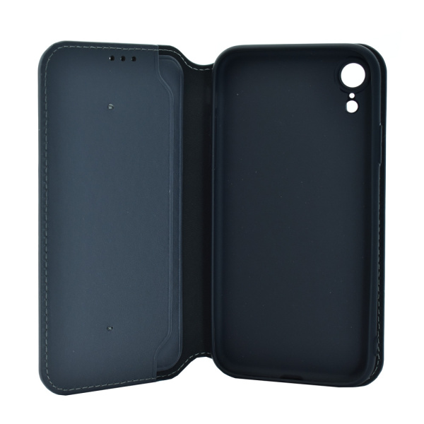 Alternative view of POWERTECH Θήκη Slim Leather για iPhone XR, γκρι