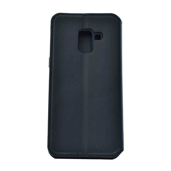 Alternative view of POWERTECH Θήκη Slim Leather για Samsung A5 2018, μαύρη