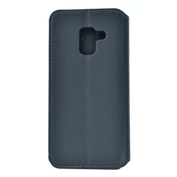 Alternative view of POWERTECH Θήκη Slim Leather για Samsung A5 2018, γκρι