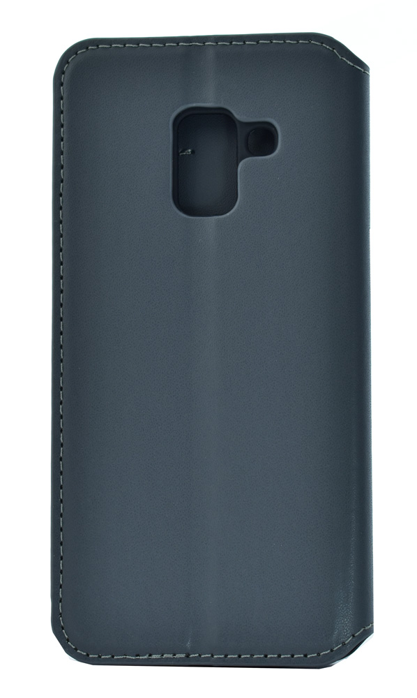 POWERTECH Θήκη Slim Leather για Samsung A5 2018, γκρι - Image 2