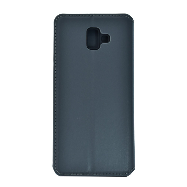 Alternative view of POWERTECH Θήκη Slim Leather για Samsung J6 Plus 2018, γκρι