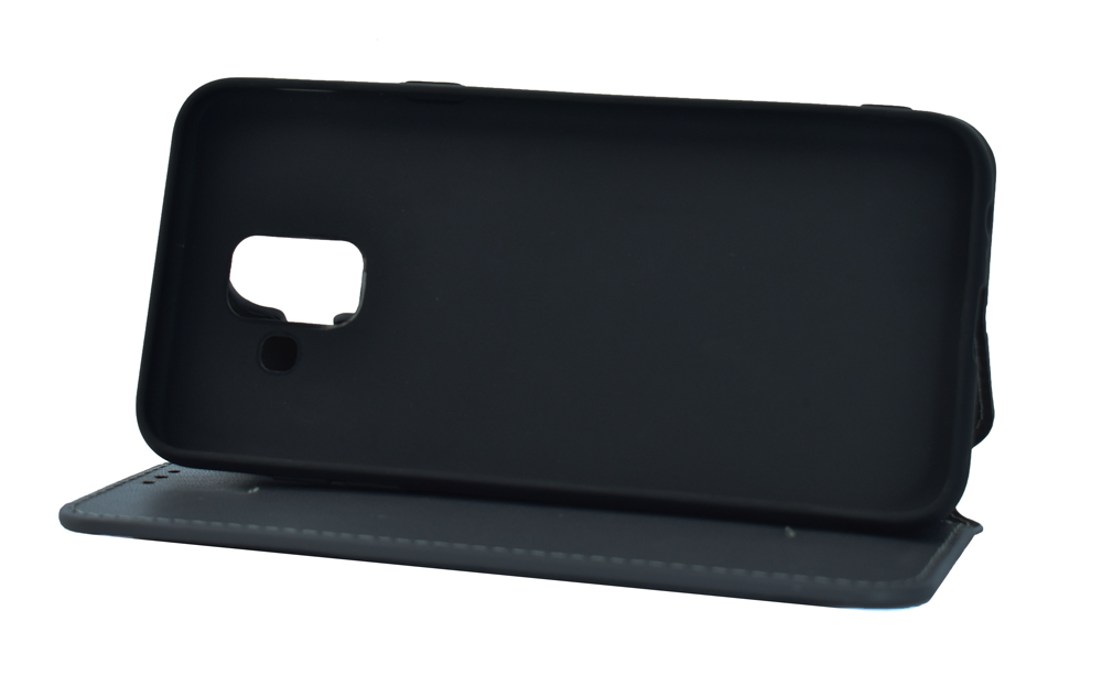 POWERTECH Θήκη Slim Leather για Xiaomi Redmi Note 6, γκρι - Image 4
