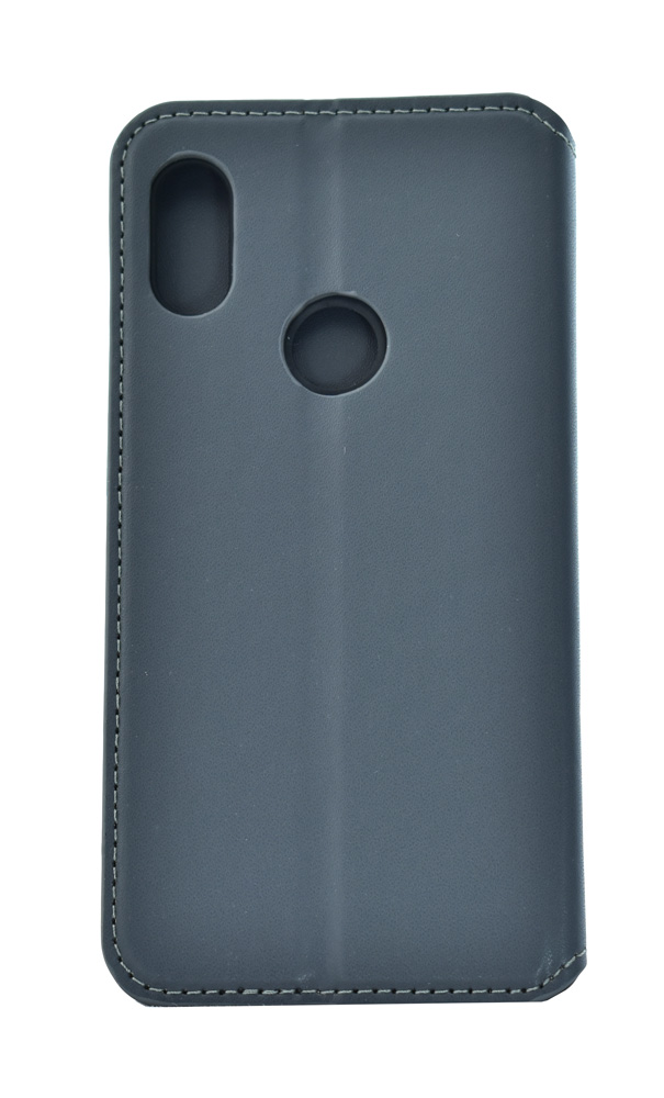 POWERTECH Θήκη Slim Leather για Xiaomi Redmi Note 6, γκρι - Image 2