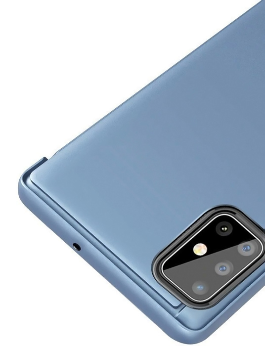 POWERTECH θήκη Clear view MOB-1512, Huawei P40 Lite, μπλε - Image 2