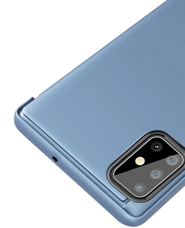 POWERTECH θήκη Clear view MOB-1516, Huawei P Smart 2020, μπλε - Image 2