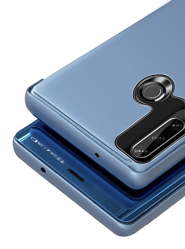 POWERTECH θήκη Clear view MOB-1518, Huawei Y6p, μπλε - Image 2